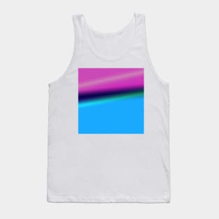 blue green grey texture art Tank Top